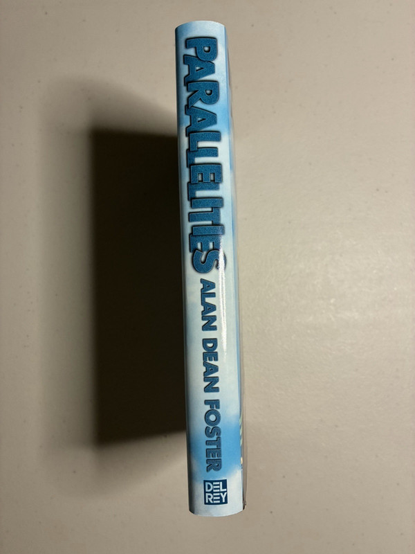 PARALLELITIES By Alan Dean Foster - Hardcover Vintage 1998 Del Rey DJ Excellent gallery