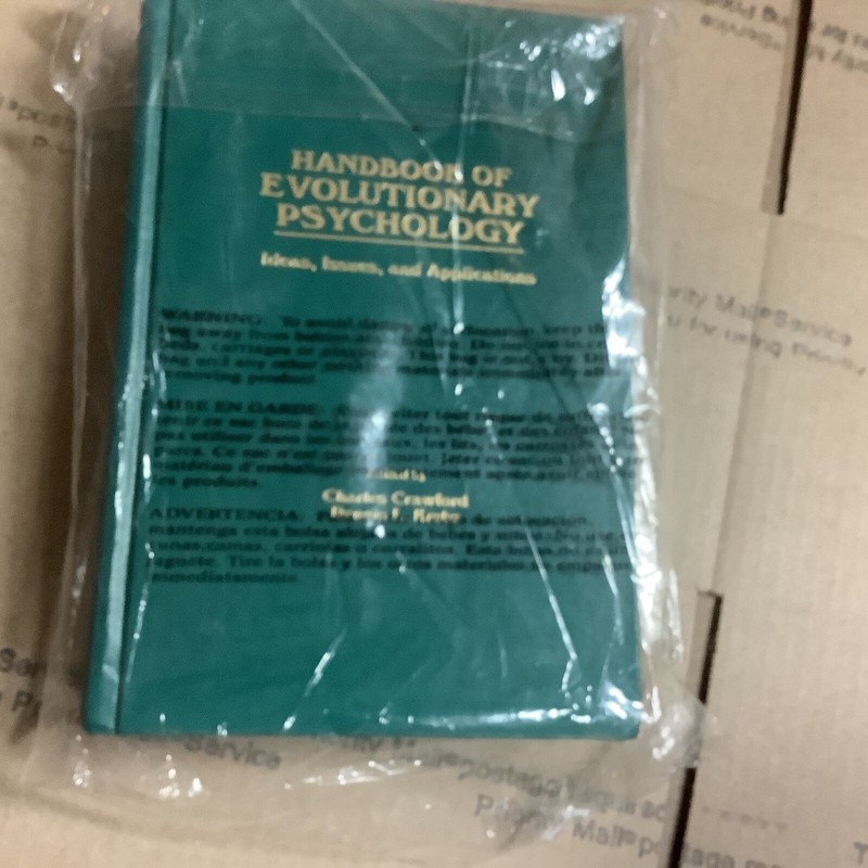 Handbook Evolutionary Psych CL by Charles Crawford: Brand New gallery