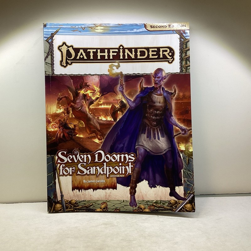 PATHFINDER 2nd ed. seven dooms for sandpoint book by James Jacobs ng9811