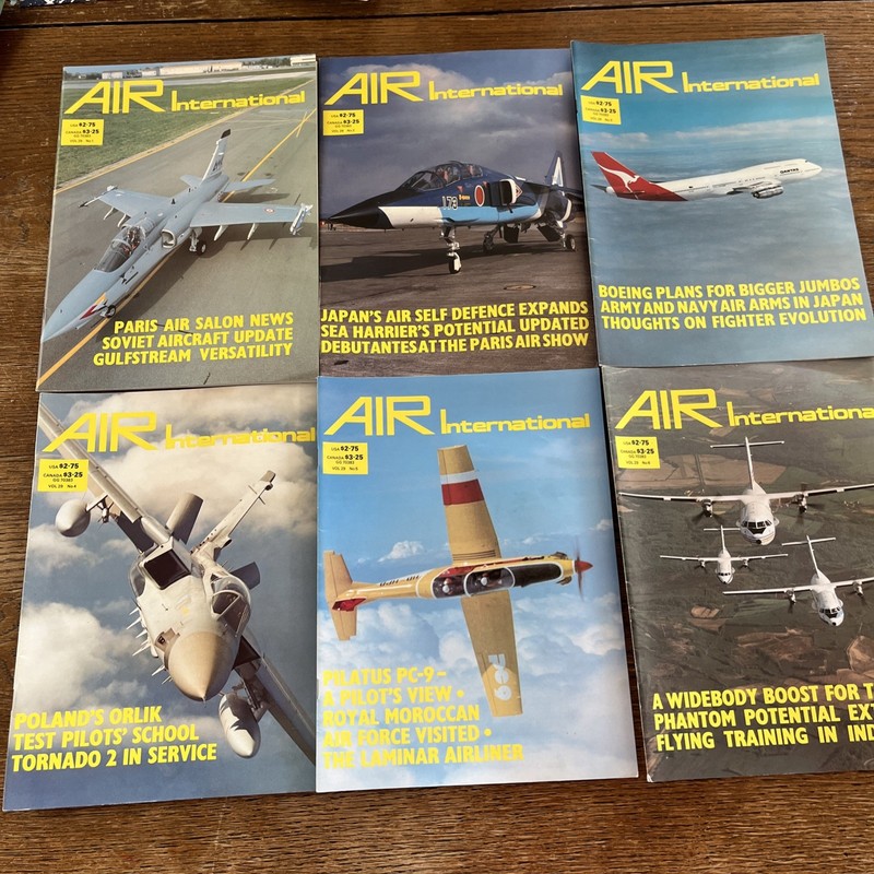 AIR International Magazine January 1985 Vol 29 No1-6 BG1