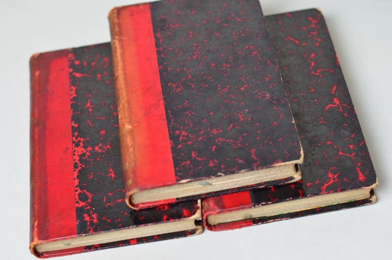 Antique Leather Bound Complete Théâtre (Theatre) by Maurice Maeterlinck 1908 gallery