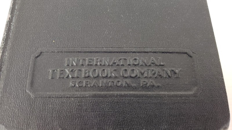 Trigonometry Slide Rule Mechanics 145B International Textbook Co. ICS Staff 1939 gallery