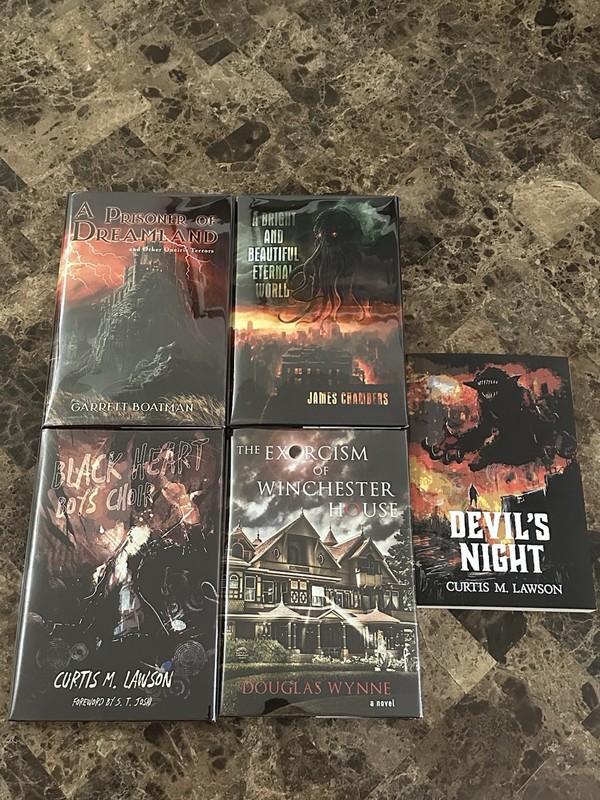 Cthulhu Mythos Weird House Press Hardcover Signed And Numbered Book Lot