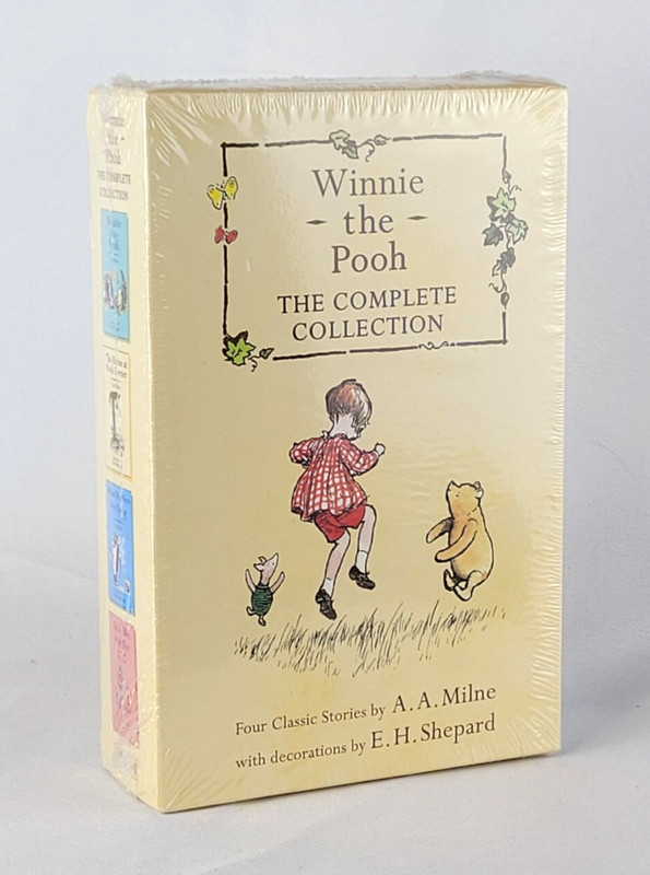 Winnie the Pooh the Complete Collection 4-Bk Set by A. A. Milne *New Sealed*