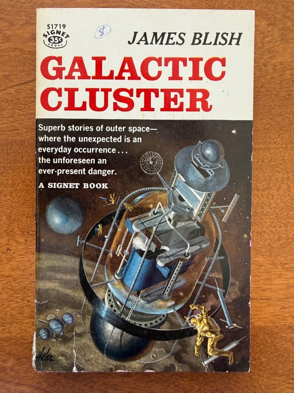 Galactic Cluster by James Blish 1959 Signet Books