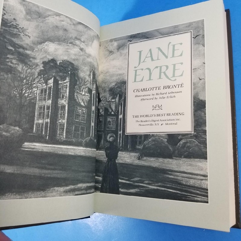 Jane Eyre by Charlotte Bronte Reader's Digest World's Best Reading HC w/ Insert gallery