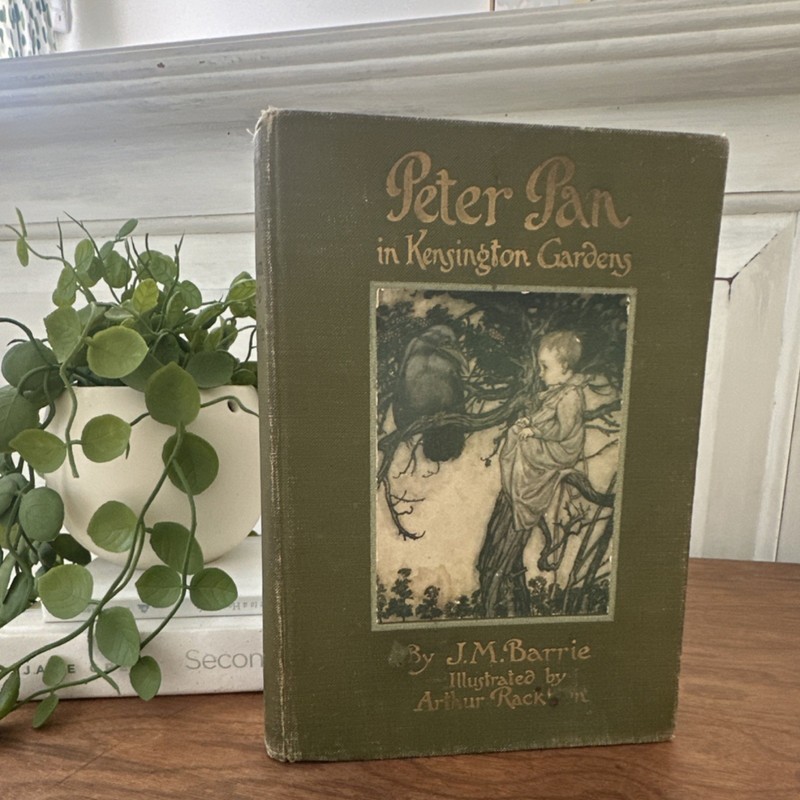 J.M. Barrie Peter Pan in Kensington Gardens Illustrated by Arthur Rackham 1919