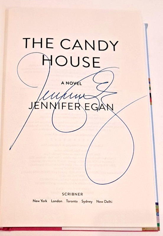 'SIGNED' The Candy House by Jennifer Egan (2022) 1st Edition & Printing SHELF gallery