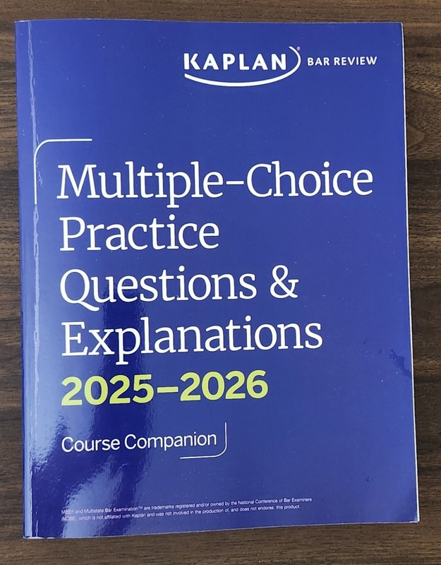 Kaplan Bar Review-Multiple-Choice Practice Questions & Explanations 2025–2026