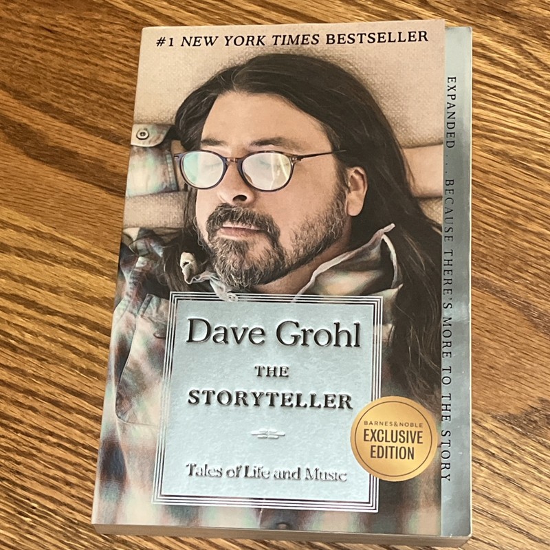Dave Grohl The Storyteller 2023 Remastered Edition Paperback Barnes And Noble Ed