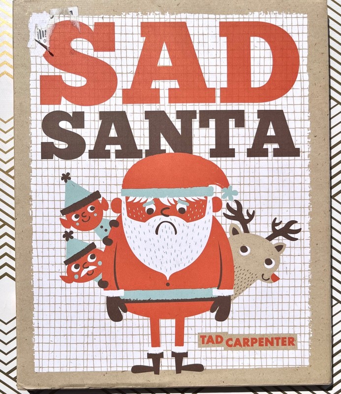 Sad Santa by Tad Carpenter - Kids Children Hardcover Book - Very Good gallery