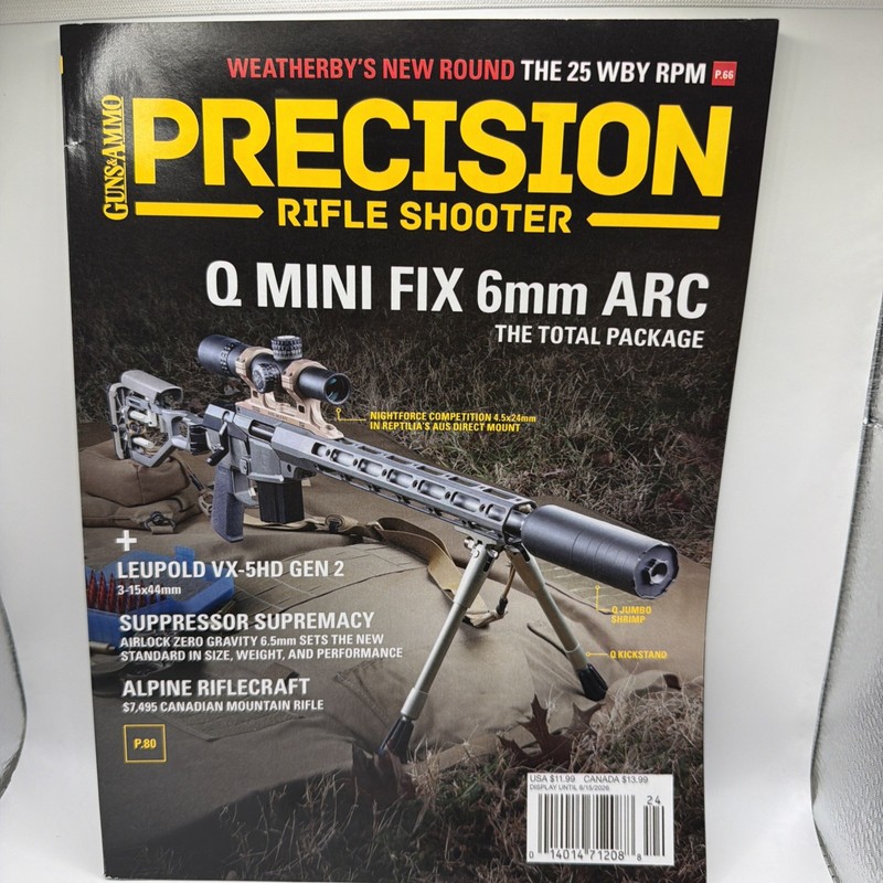 Guns & Ammo Precision Rifle Shooter Q Mini Fix 6mm Arc The Total Package
