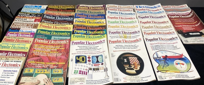Popular Electronics Magazine 1960-1979 Electronics Radio Computer Very Good (48)