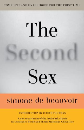 The Second Sex by Beauvoir, Simone de, paperback, New