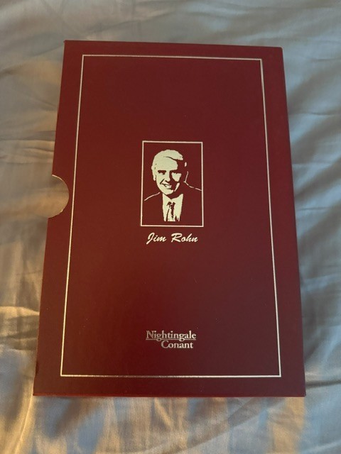 Leading an Inspired Life Jim Rohn (Nightingale-Conant 1997) HC in Slipcase MINT1 gallery