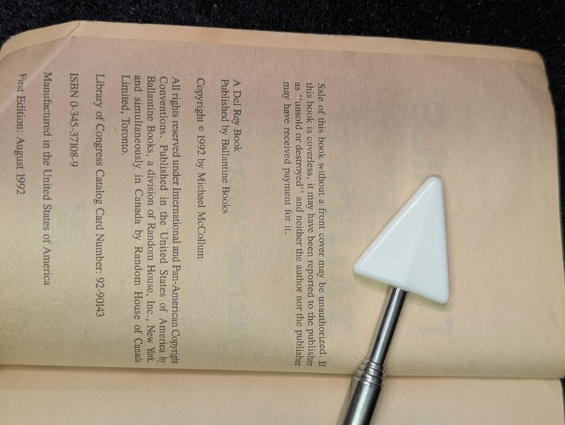 The Sails of Tau Ceti by Michael McCollum (1992, Mass Market) gallery