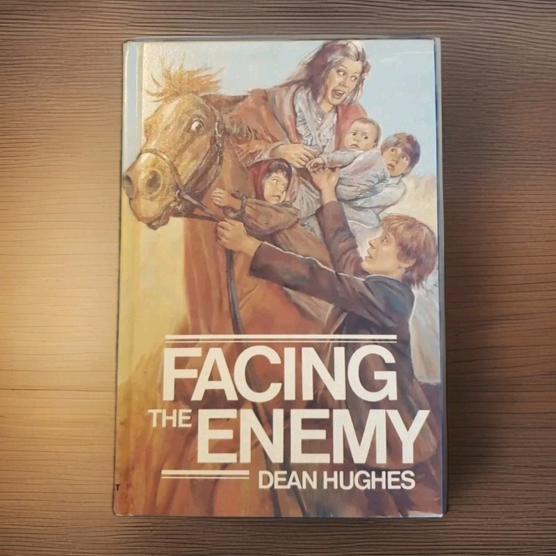 Facing the Enemy By Dean Hughes LDS Pioneers Deseret Book Novel 1982 HC