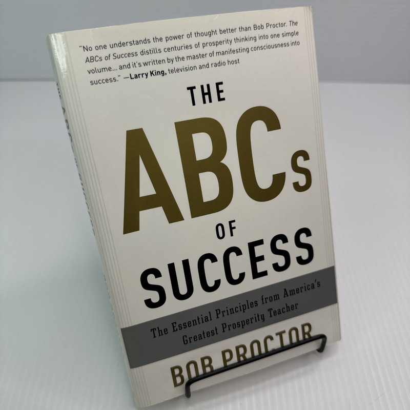 Bob Proctor Signed! The ABCs of Success Paperback 2015 Jeremy P. Tarcher/Penguin