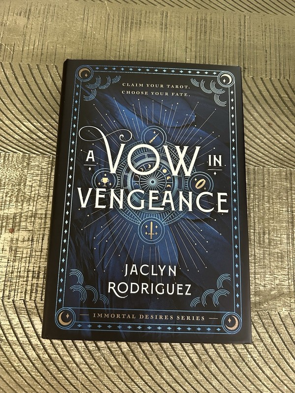 Vow Of Vengeance Hardcover By Jaclyn Rodriguez Sprayed Edges
