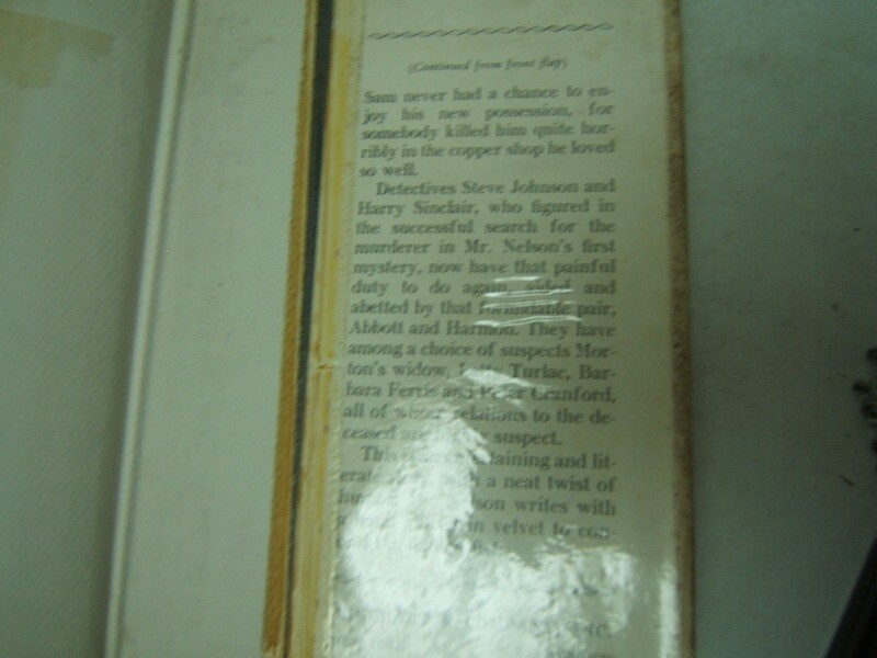 The Copper Lady Hugh Lawrence Nelson Murray Hill Mystery 1947 d/j gallery
