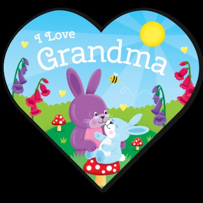 Heart-Shaped BB – I Love Grandma by Gates Galvin, Laura