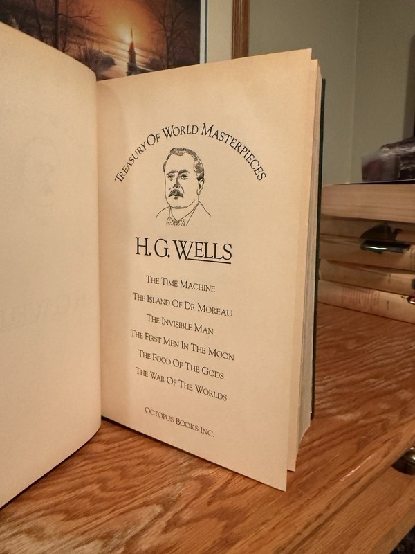 H.G. Wells Complete & Unabridged | Octopus Books 1982 gallery