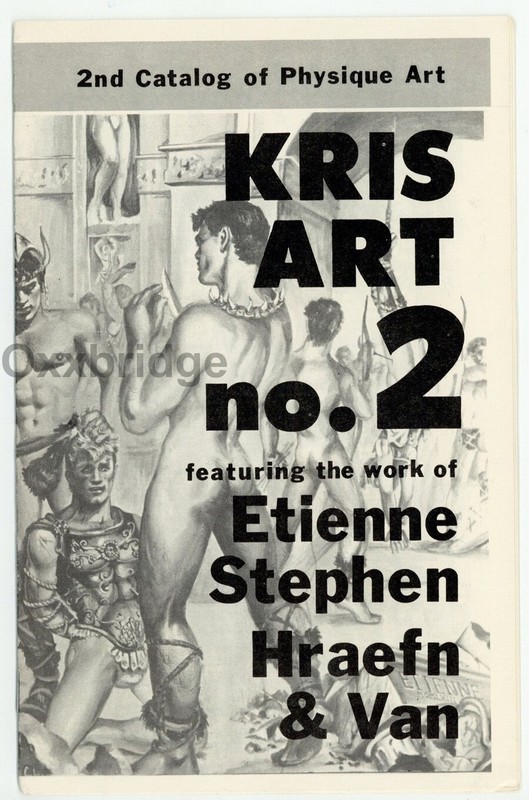 Kris Art #2 Dom Orejudos 1954 Etienne Gay Comic Art Chuck Renslow w/Order Form
