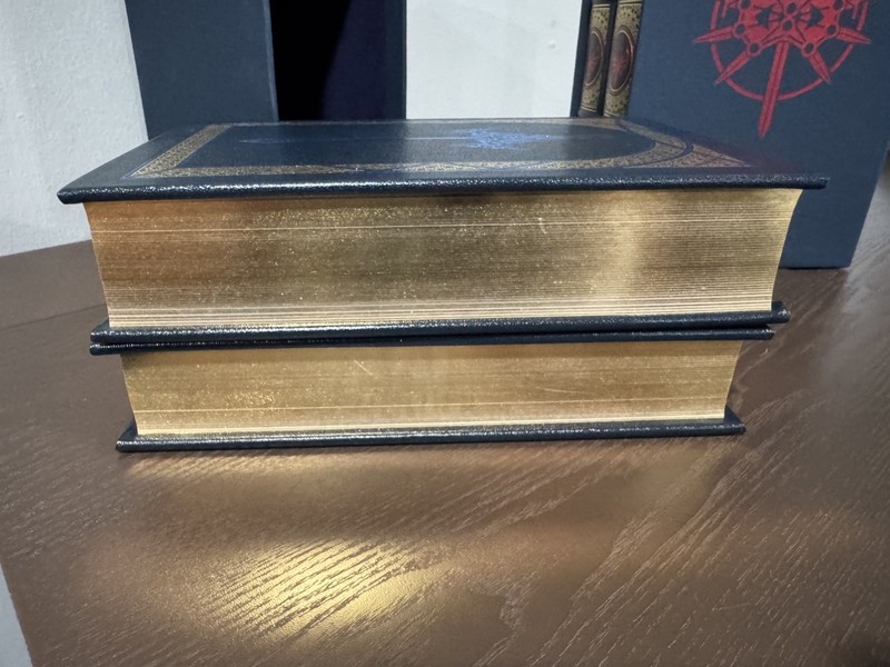 The Way of Kings and Words of Radiance, signed leatherbound editions gallery