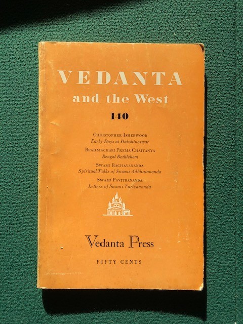 Vedanta and the West – 140 – Nov/Dec. 1959 – Isherwood – Vedanta Press