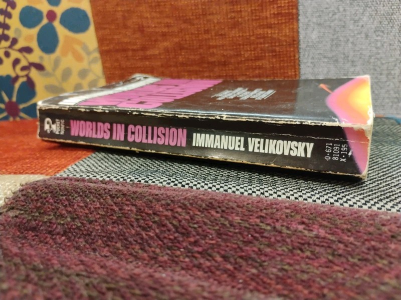 Worlds In Collision Immanuel Velikovsky 1977 Vintage Paperback gallery