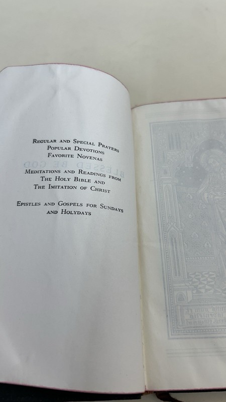 BLESSED BE GOD - Charles J. Callan & John A. McHugh - 1925 - Catholic prayers gallery