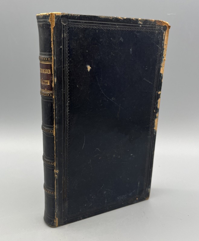 Confession of Faith ANTIQUE Larger And Shorter Catechisms Glasgow Hardcover 1857