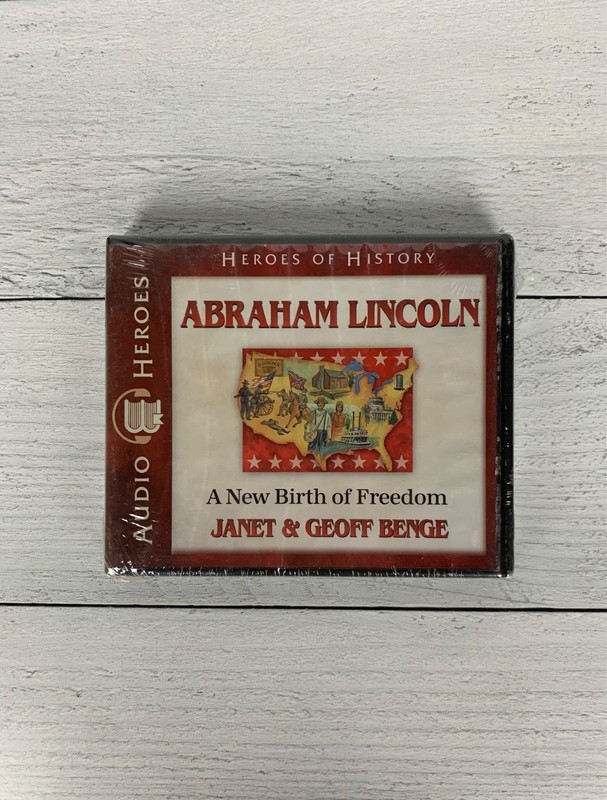 Heroes of History Abraham Lincoln A Birth of Freedom 5 CD Set NEW & Sealed