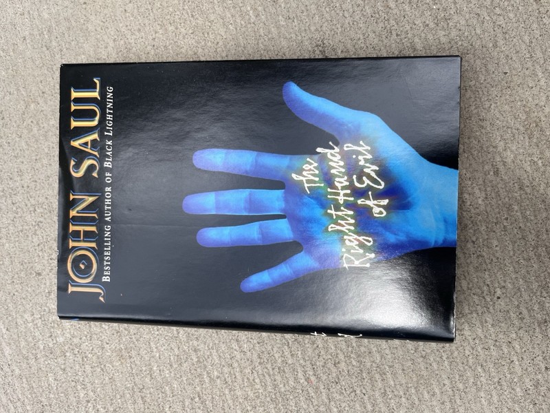 The Right Hand of Evil – Hardcover By Saul, John vintage