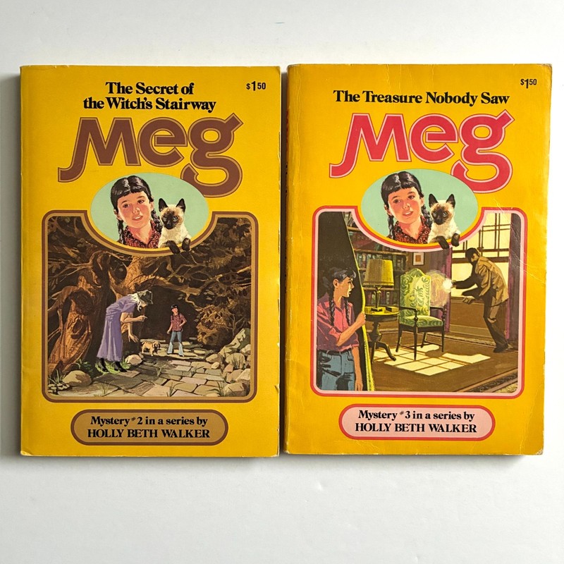 Meg Mysteries By Holly Beth Walker Lot of 5 Books 2 3 4 5 6 Paperback gallery