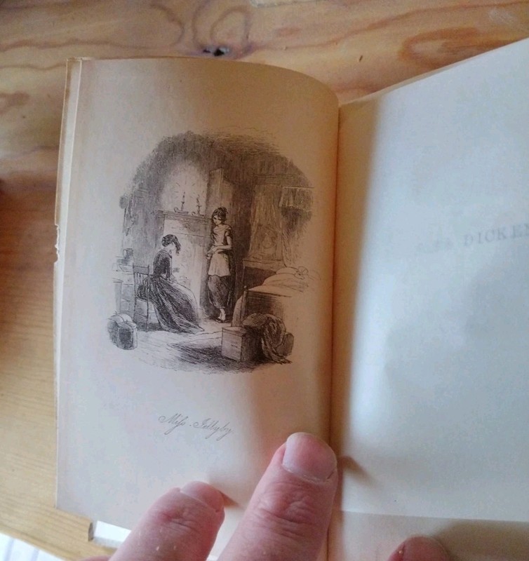 ​1887 Bleak House Charles Dickens Vol 1 Hardcover Chapman & Hall Illustrated