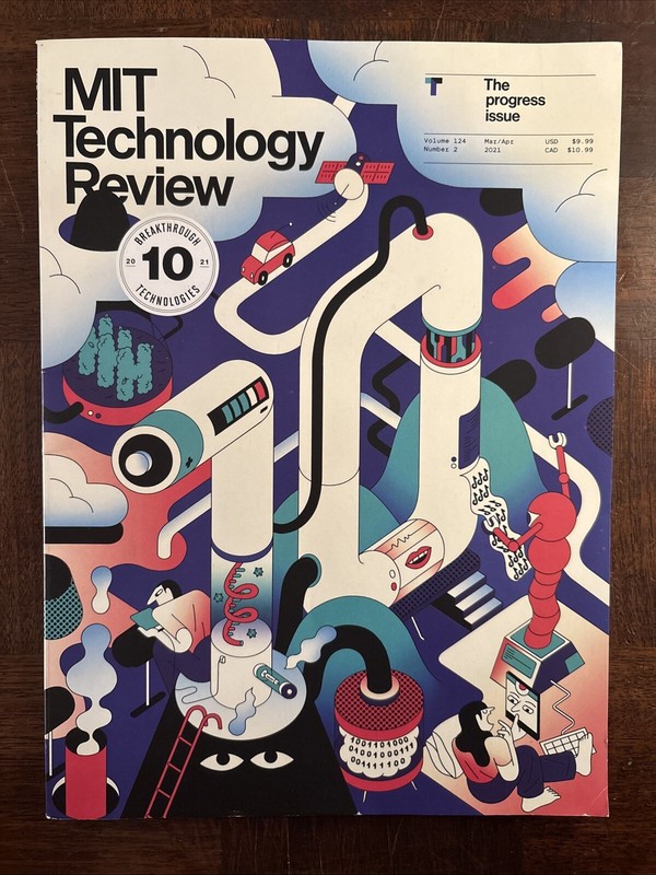 (Lot Of 5) MIT Technology Review Magazines 2020, 21, 22 Preowned ￼￼ gallery