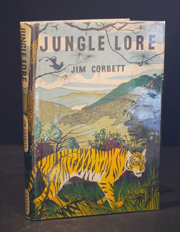 ** Lovely Copy ** Jim Corbett Jungle Lore 5th Impression in D/J 1956
