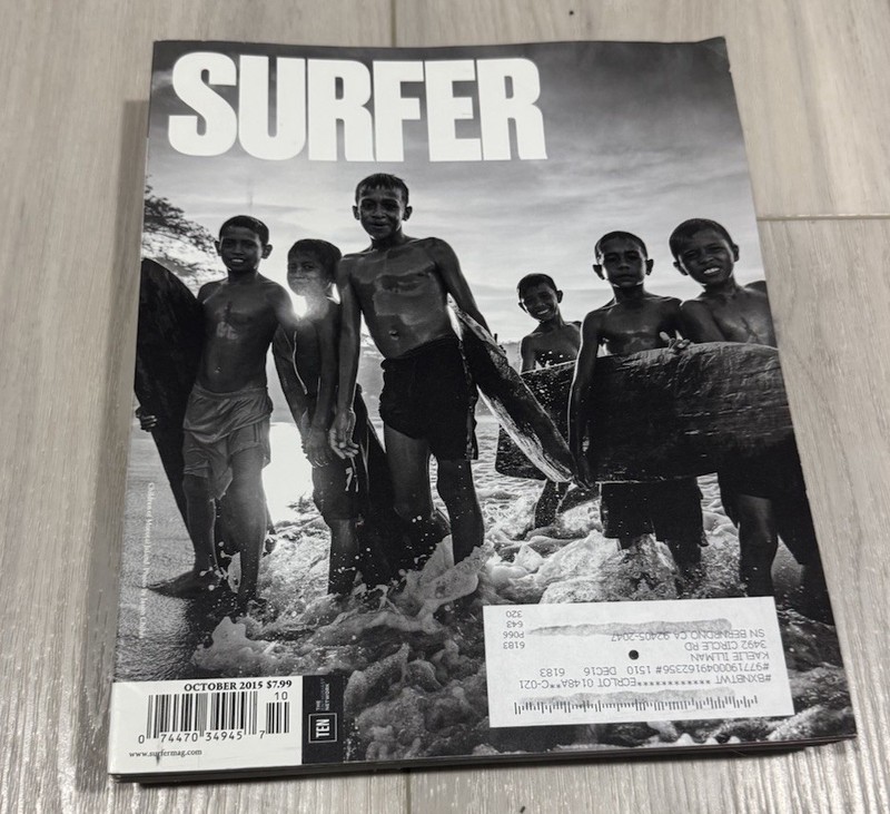 SURFER Magazine (2015/2016/2017) Set Of 10 gallery