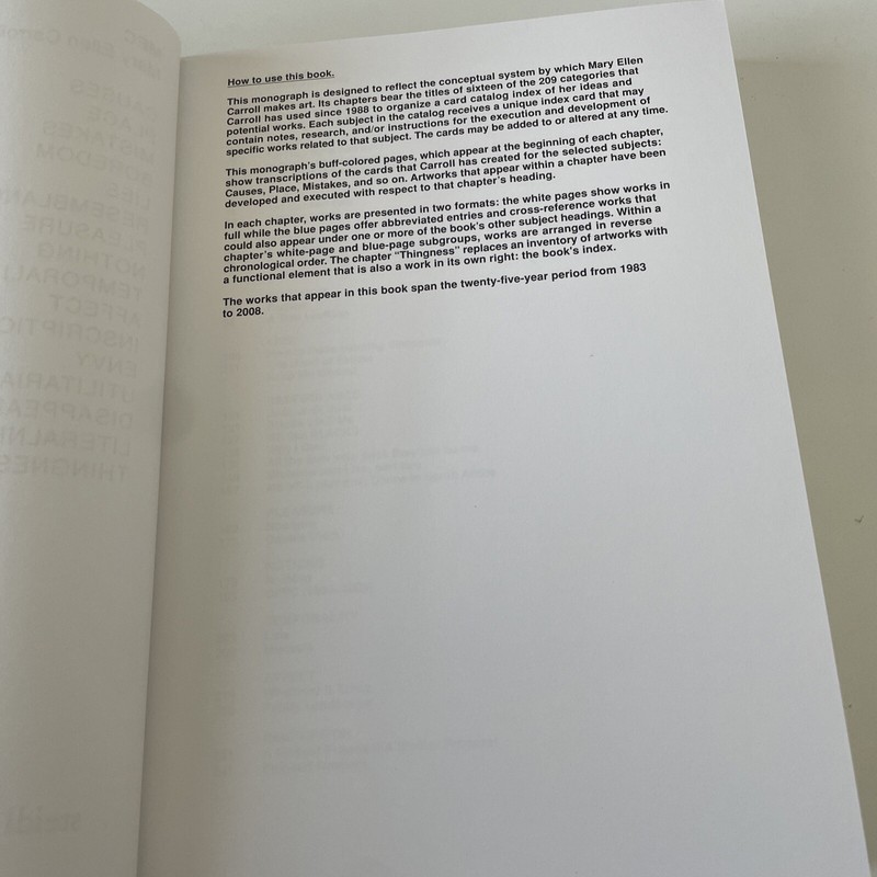 MARY ELLEN CARROLL, MEC, SteidlMack, First Edition, Germany gallery