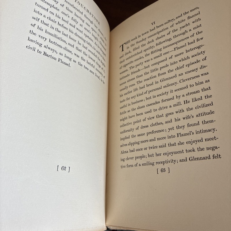 The Touchstone by Edith Wharton Hardcover Charles Scribner 1900 1st Edition VGC gallery