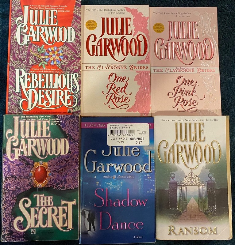 Lot of 4 Julie Garwood Historical Romance PB – Ransom + Saving Grace + More!
