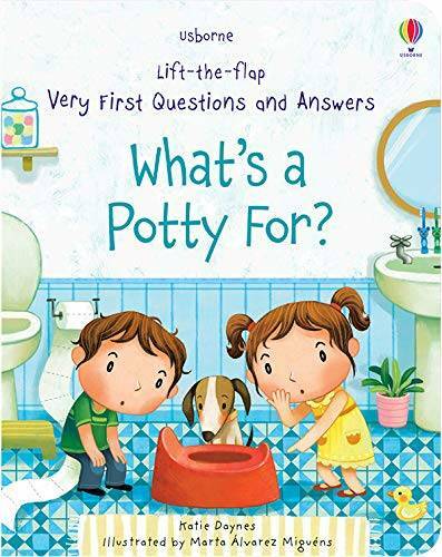 Usborne Lift-the-Flap Very First Questions and Answers: What’s a Pot – GOOD