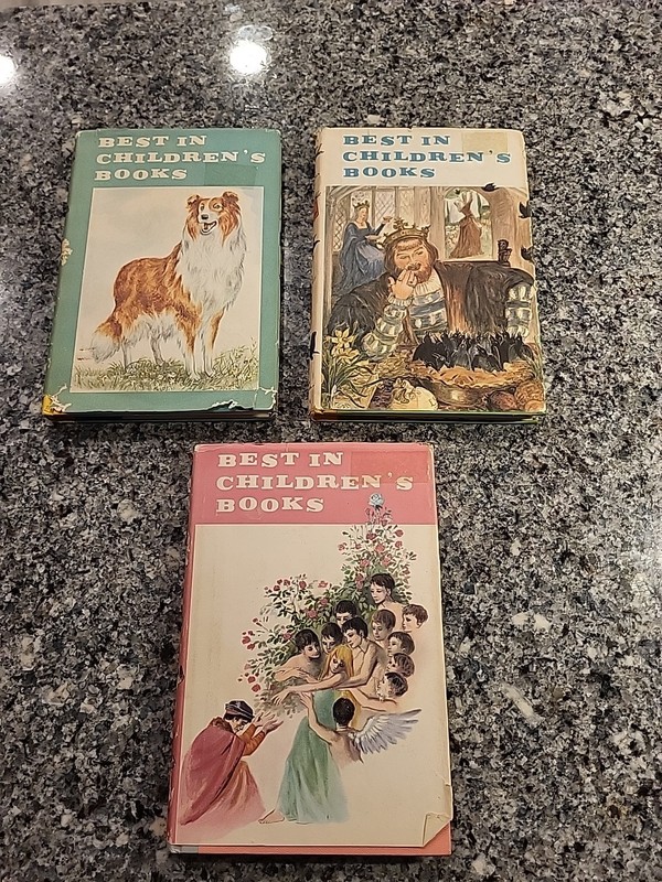 3 Pc. Lot Of Best In Children’s Books 1959