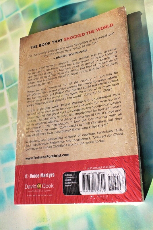 Tortured for Christ: 50th Anniversary Edition, Richard Wurmbrand NEW gallery
