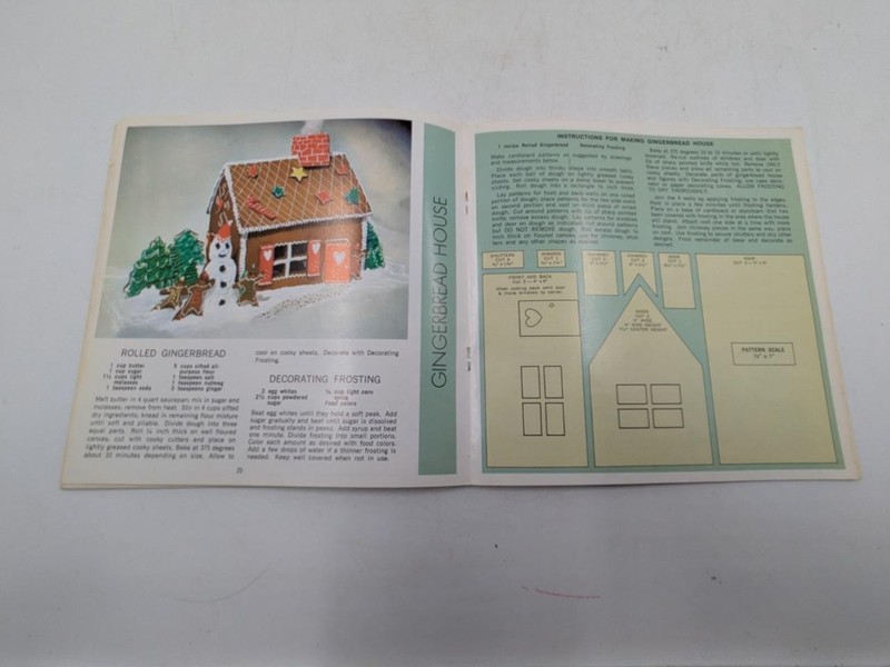 1968 WE Energies Cookie Book Wisconsin Electric Christmas Cooky Recipe Book C gallery