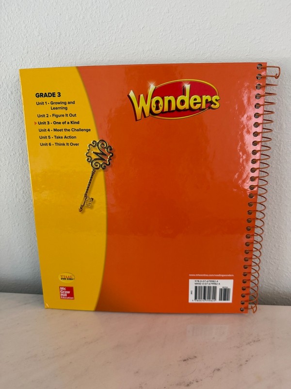 Grade 3 Wonders Teacher Edition Set Units 1-6 NEW 2017 Complete Curriculum gallery