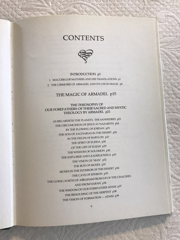 The Grimoire Of Armadel By S.L. Macgregor Mathers Hardcover 1980 gallery