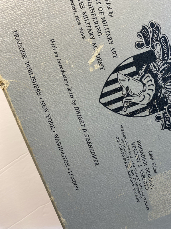 West Point Atlas of American Wars Vol I & II 1959-60 Frederick A. Praeger gallery