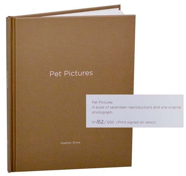 Stephen Shore Pet Pictures Signed Limited Edition Original Photograph #180899
